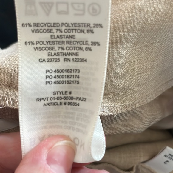 Babaton Slacks Sz 0 - Picture 7 of 7